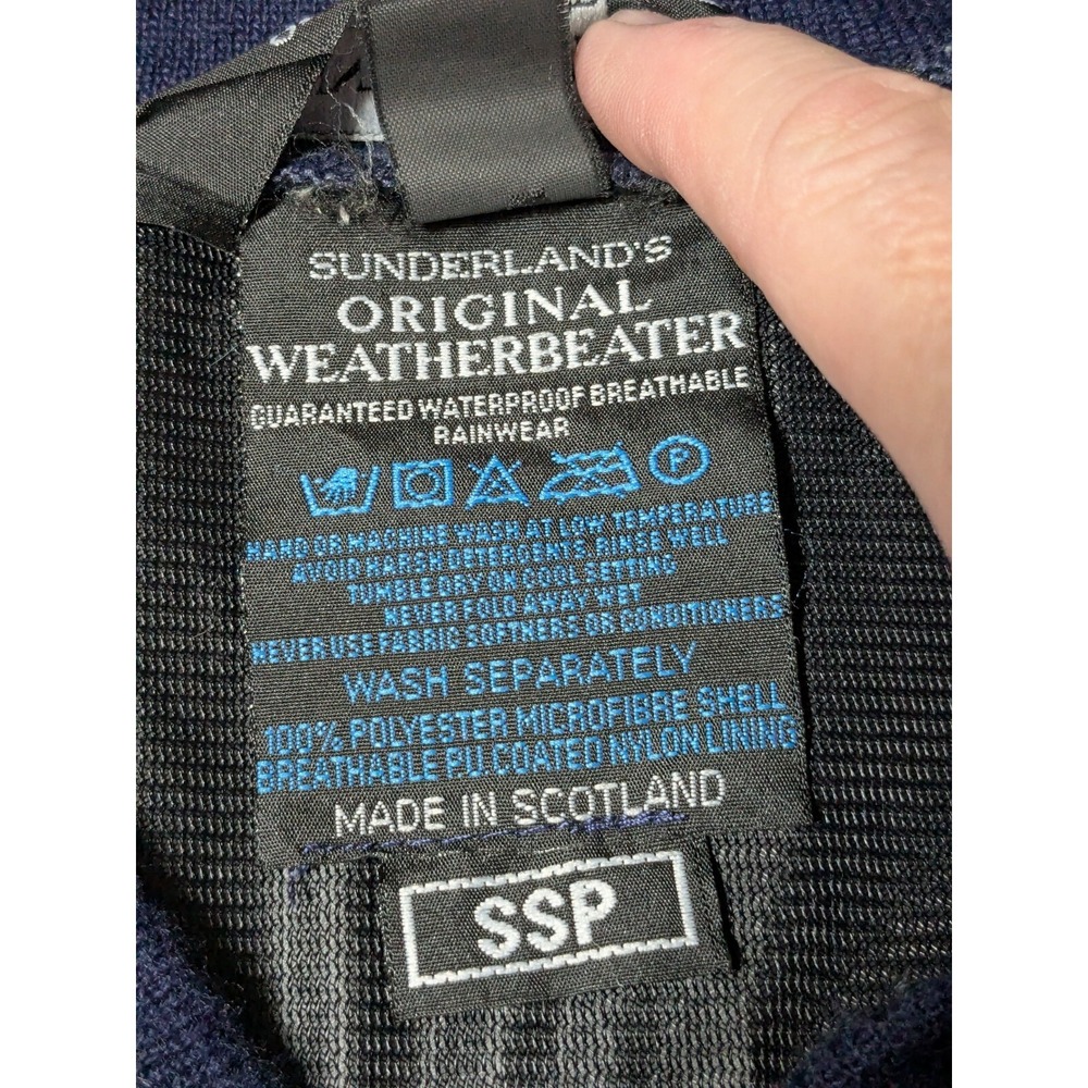 VTG SUNDERLAND OF SCOTLAND x MEDALIST GOLF CLUB Men Large ORIGINAL WEATHERBEATER - Picture 6 of 16